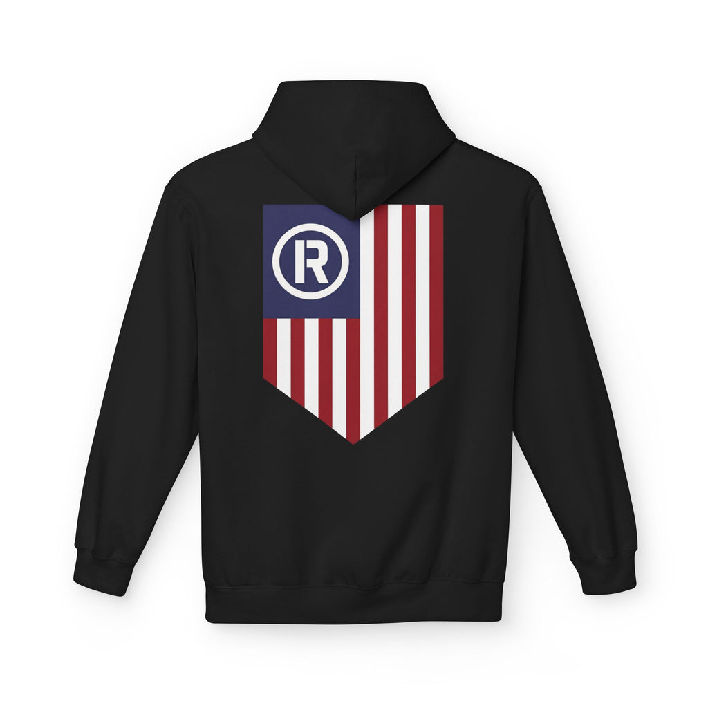 Founding Fathers Got Rowdy Hoodie | REVOLTING Logo Back