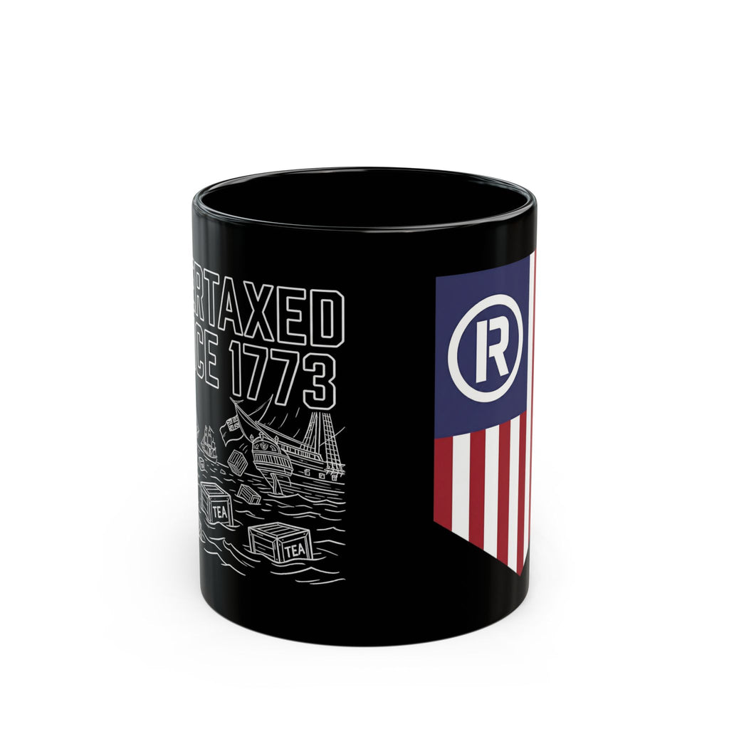 Boston Tea Part - Overtaxed Mug | Black 11oz or 15oz