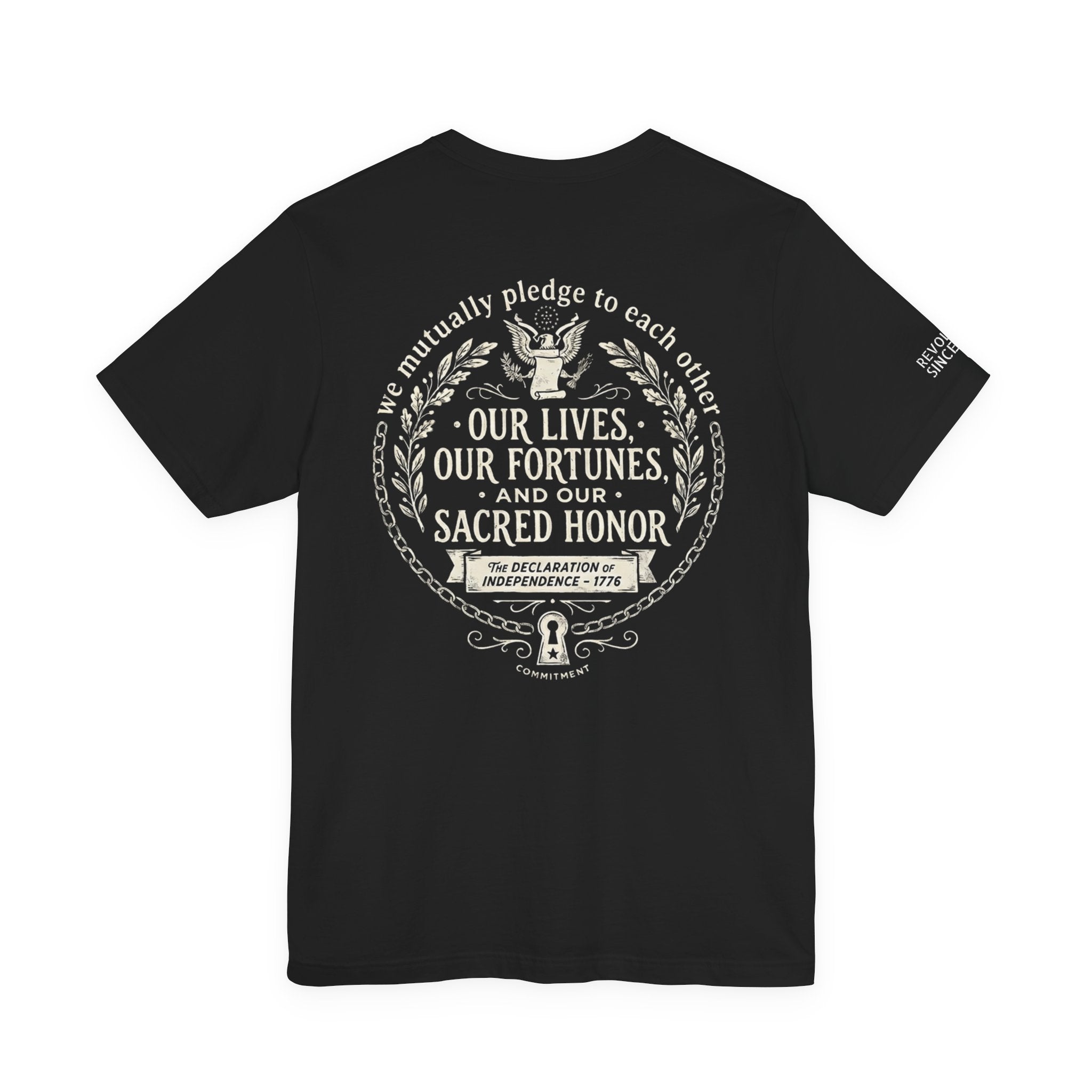 Our Pledge Tee | Historical Patriotic Graphic Shirt