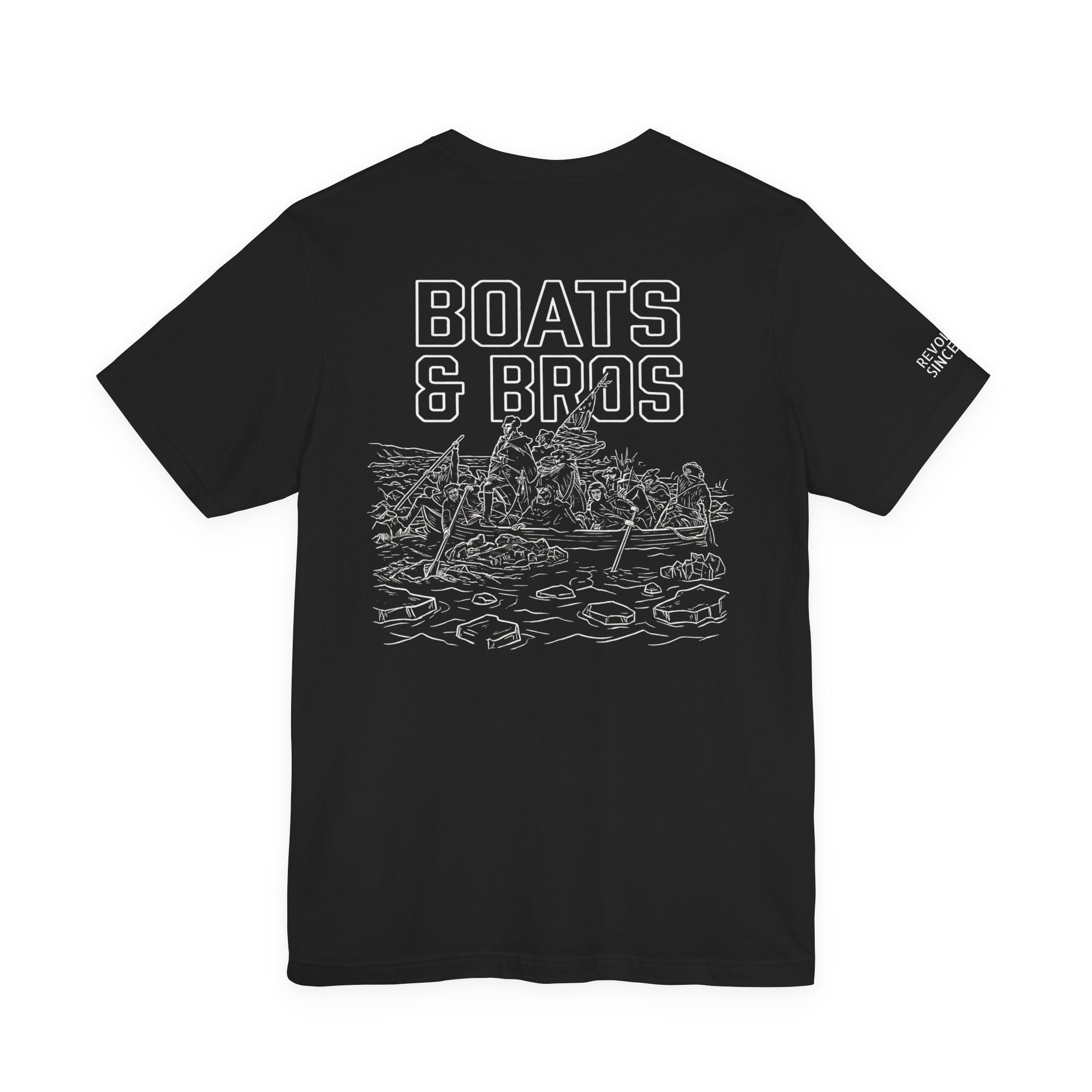 Boats & Bros Tee | Historical Patriotic Graphic Shirt