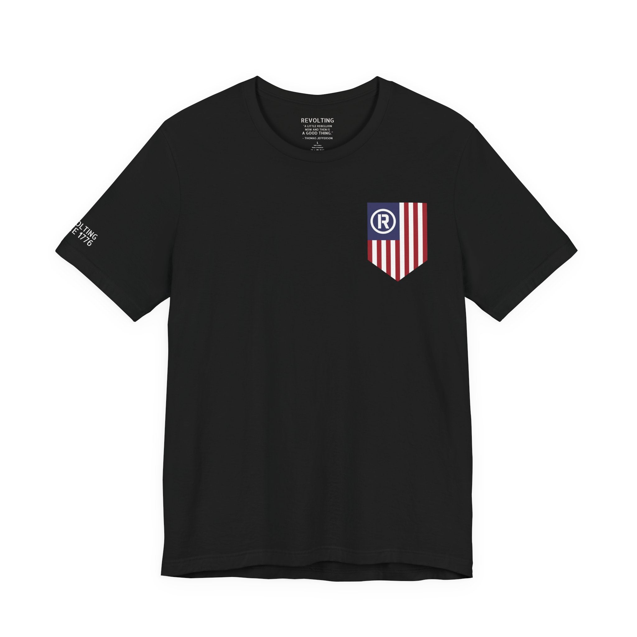 No King Tee | Historical Patriotic Graphic Shirt